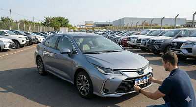 Placa de Carro Mercosul